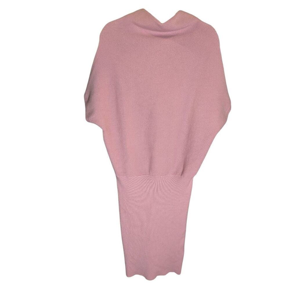 Bluivy Trutle Neck Pink Dress Women's Medium